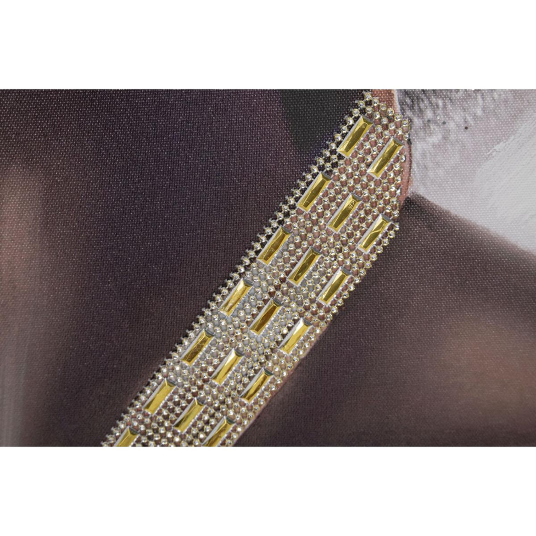 Voir la diapositive 5 : Paris Prix Toile imprimée déco  naomie  100x100cm multicolore