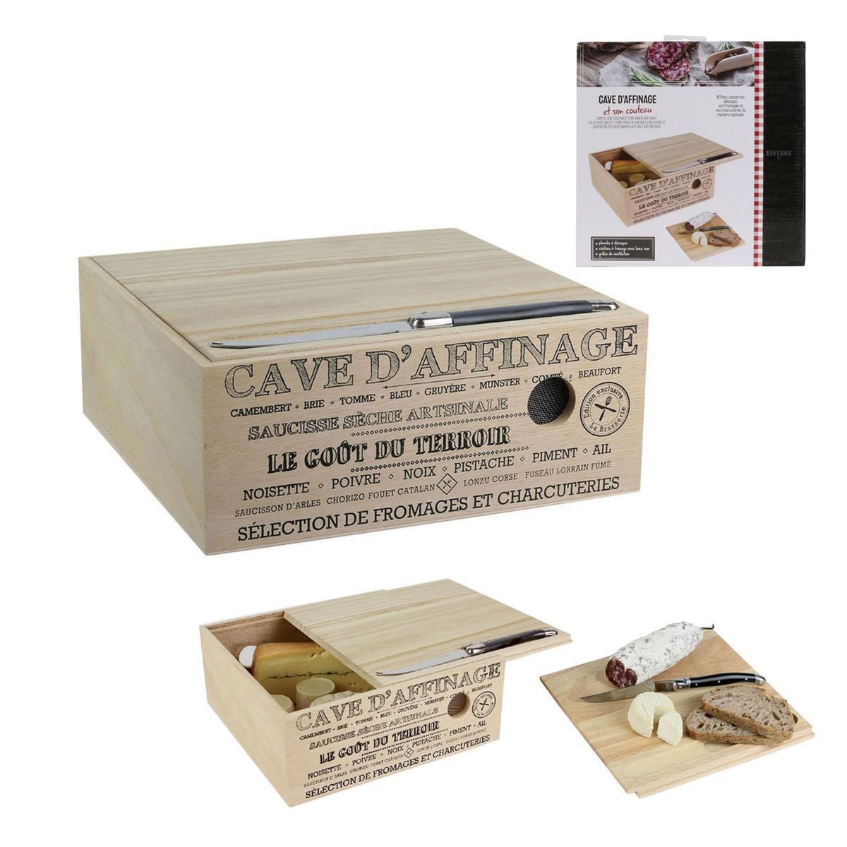 Cave à fromage bois 