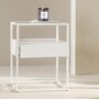 Voir la diapositive 4 : Paris Prix Table d'Appoint Design  Fortaleza  51cm Blanc