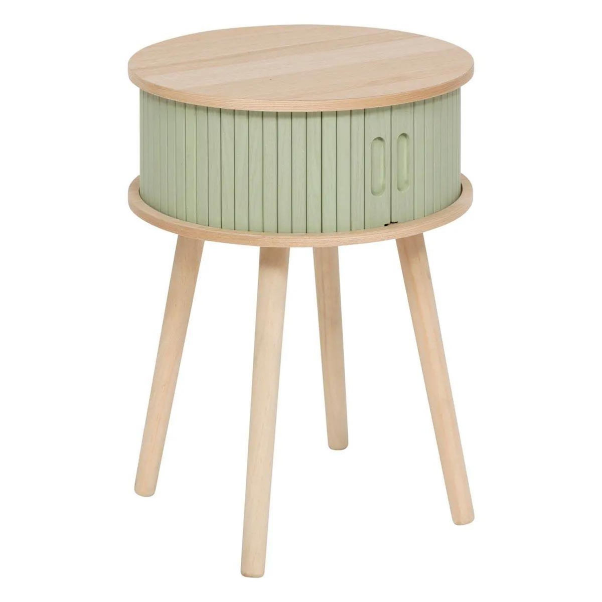 ATMOSPHERA Table de Chevet 2 Portes  Nysos  54cm Vert