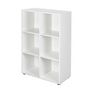 Voir la diapositive 3 : Paris Prix Étagère 6 Cases  Jake  110cm Blanc