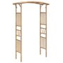 Voir la diapositive 2 : VIDAXL Arche pour rosiers Bambou 118x40x187 cm