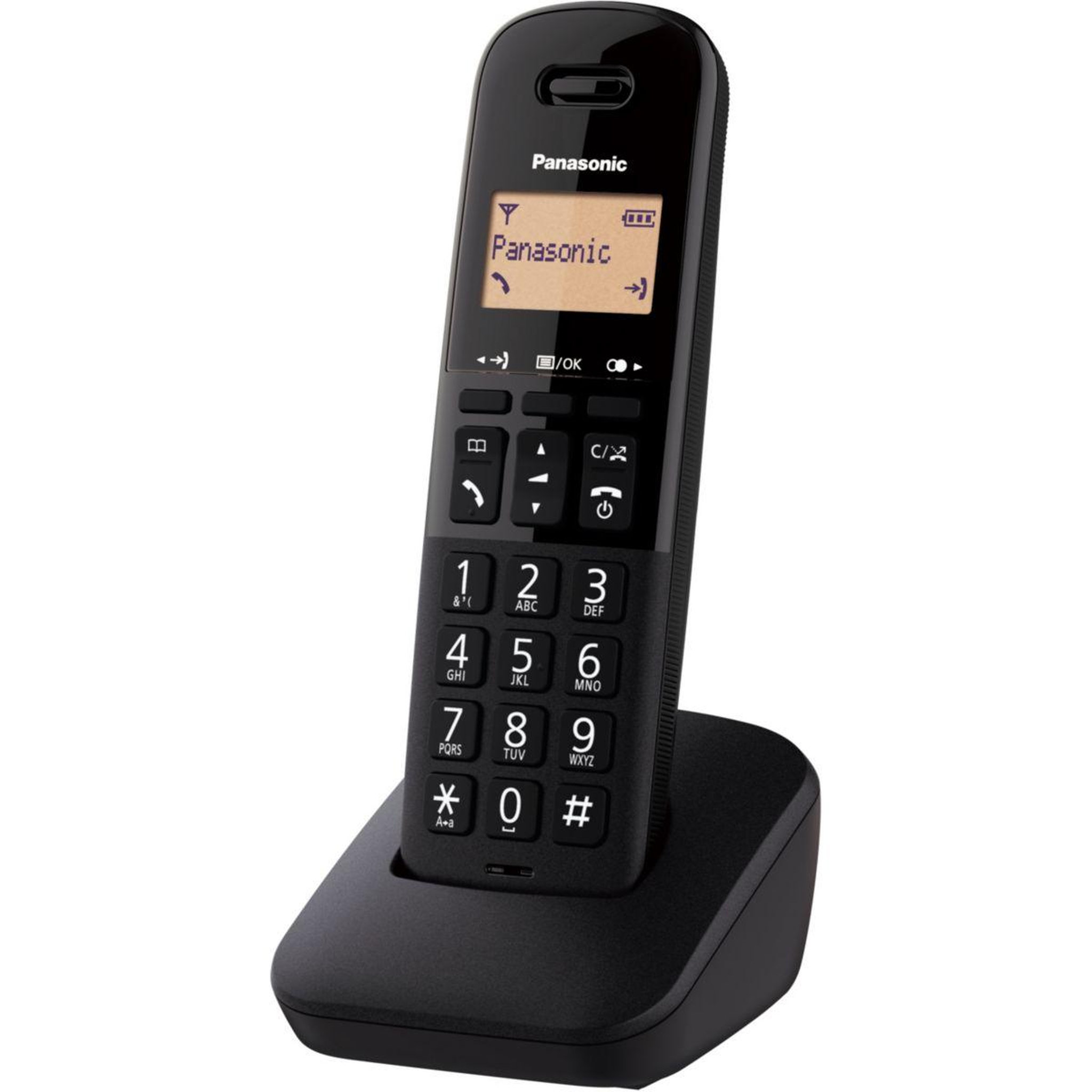 Voir la diapositive 1 : PANASONIC Téléphone sans fil KX-TGB610FRB