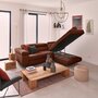 Voir la diapositive 3 : BEST MOBILIER Zaria - canapé d'angle droit - convertible avec coffre et têtières réglables - 5 places - en velours côtelé