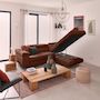 Voir la diapositive 3 : BEST MOBILIER Zaria - canapé d'angle droit - convertible avec coffre et têtières réglables - 5 places - en velours côtelé