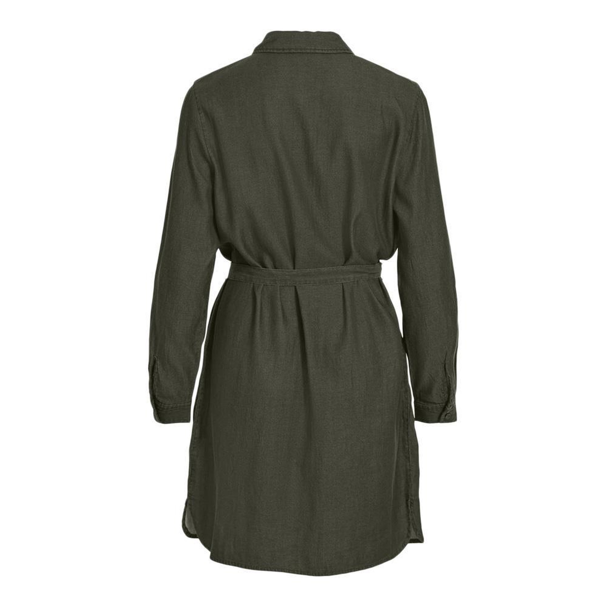 Voir la diapositive 2 : Vila Robe Kaki Femme Vila 14058166