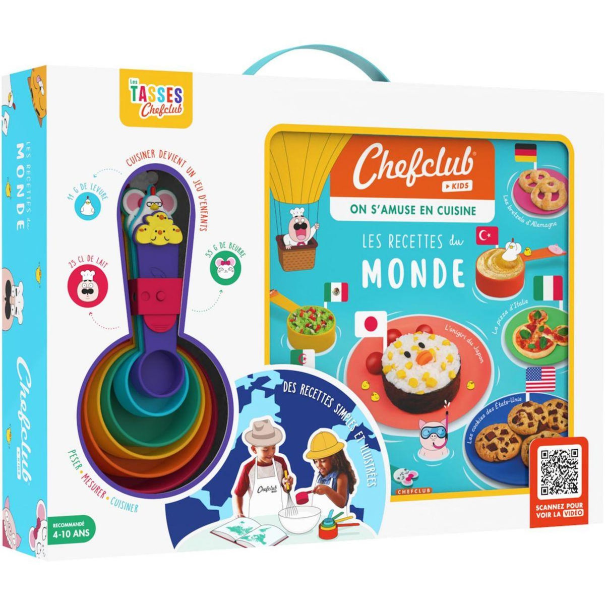 COFFRET  LES RECETTES DU MONDE , Chefclub Editions