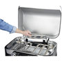 Voir la diapositive 4 : CAMPINGAZ Barbecue gaz Attitude LX noir 2 brûleurs à poser, 58x36 cm