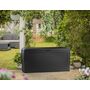 Voir la diapositive 1 : KETER Coffre de jardin en résine Samoa 270L Gris