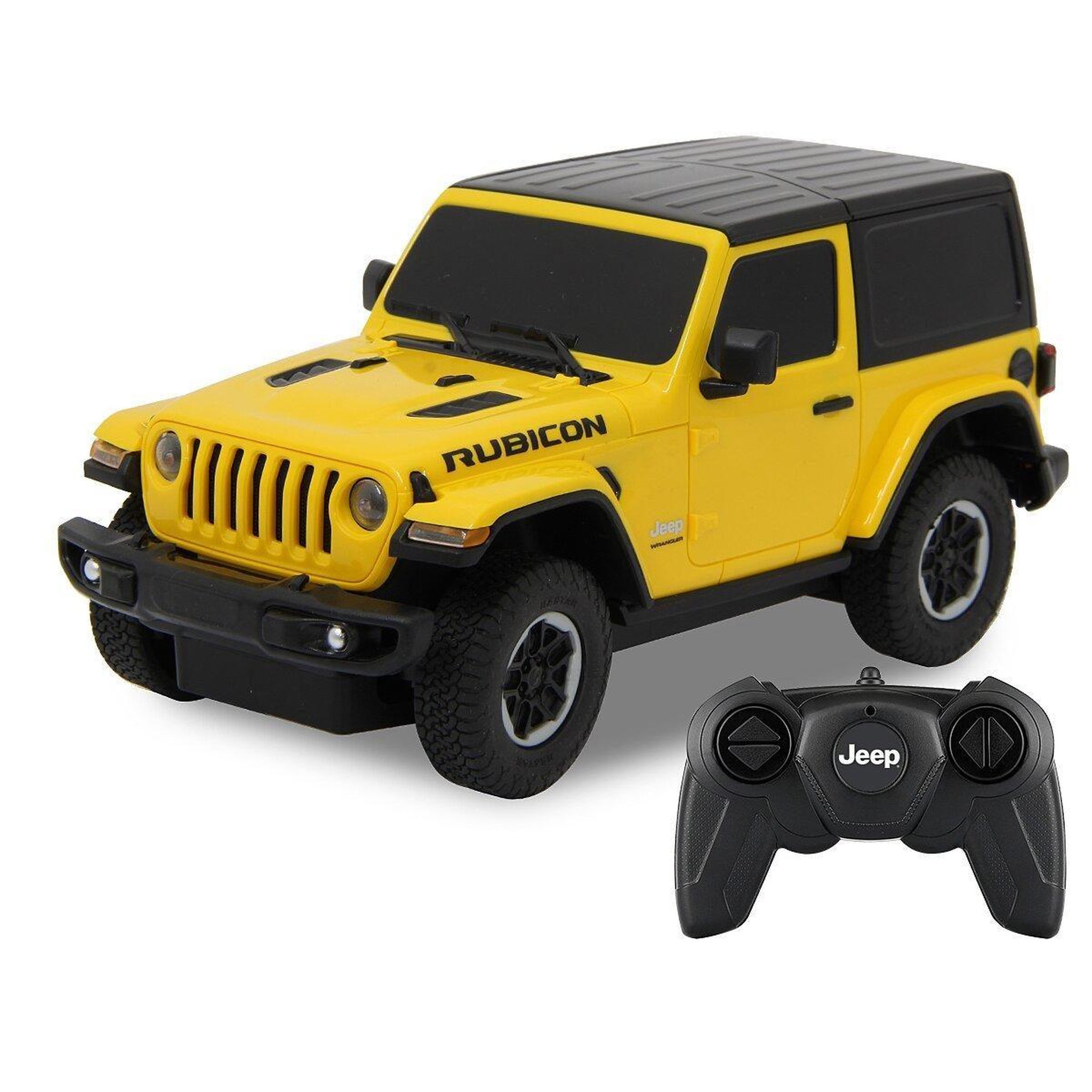 Voir la diapositive 4 : Jamara Voiture télécommandée jeep wrangler jl 1:24 jaune 2,4ghz