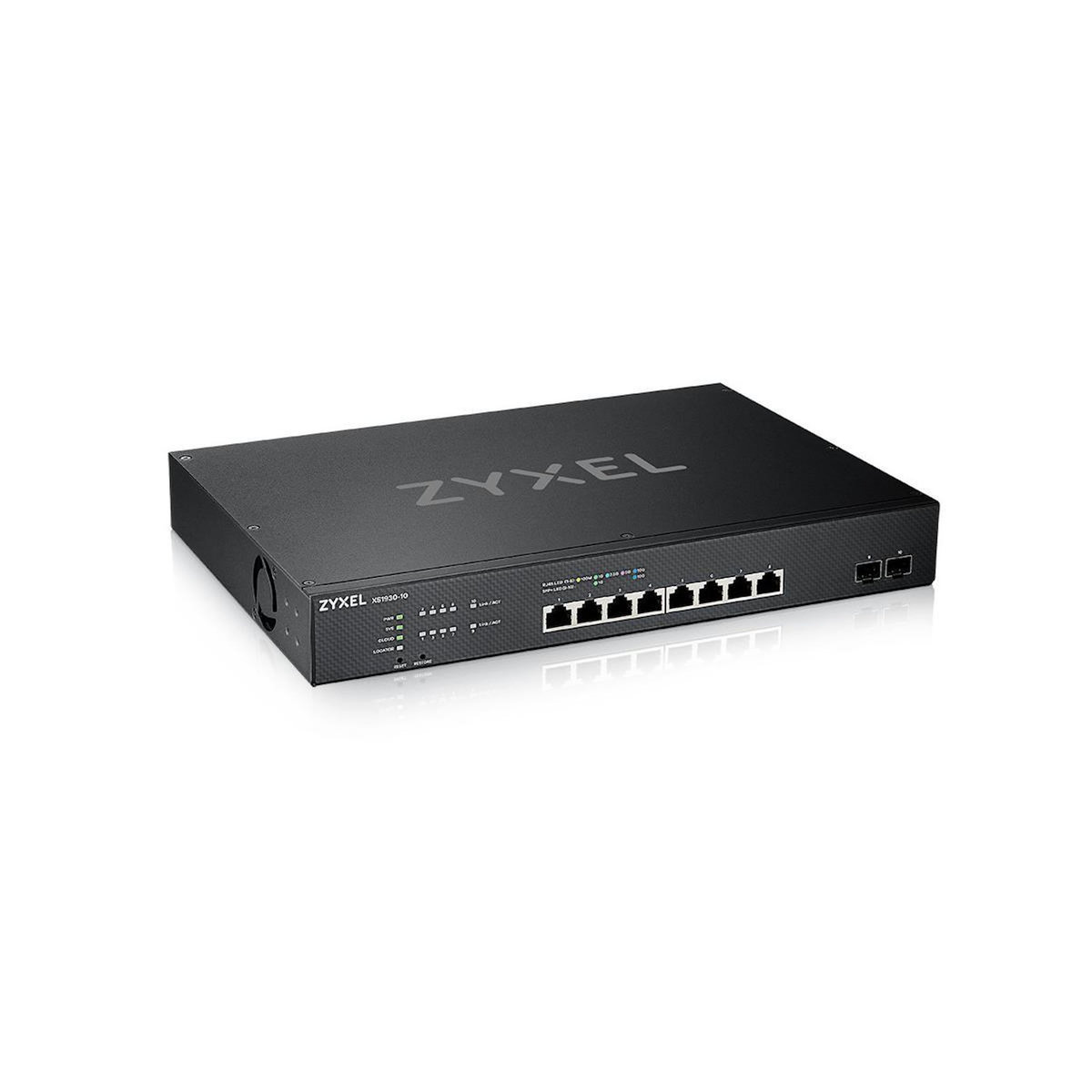 Zyxel Switch Zyxel XS1930-10 - Smart - 8 ports 10GBase-T + 2 ports 10 Gigabit SFP+