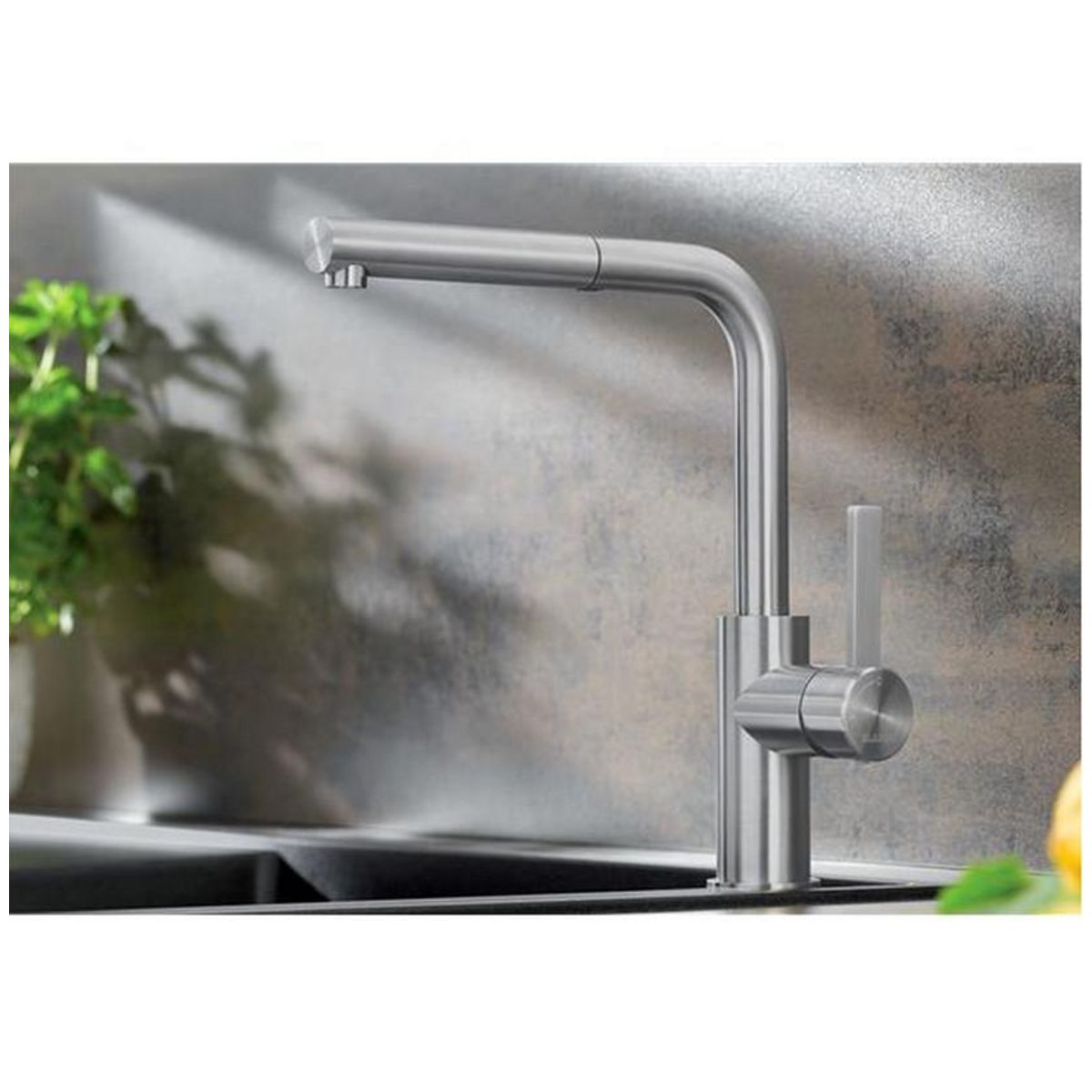 Blanco Mitigeur avec douchette inox - 523123