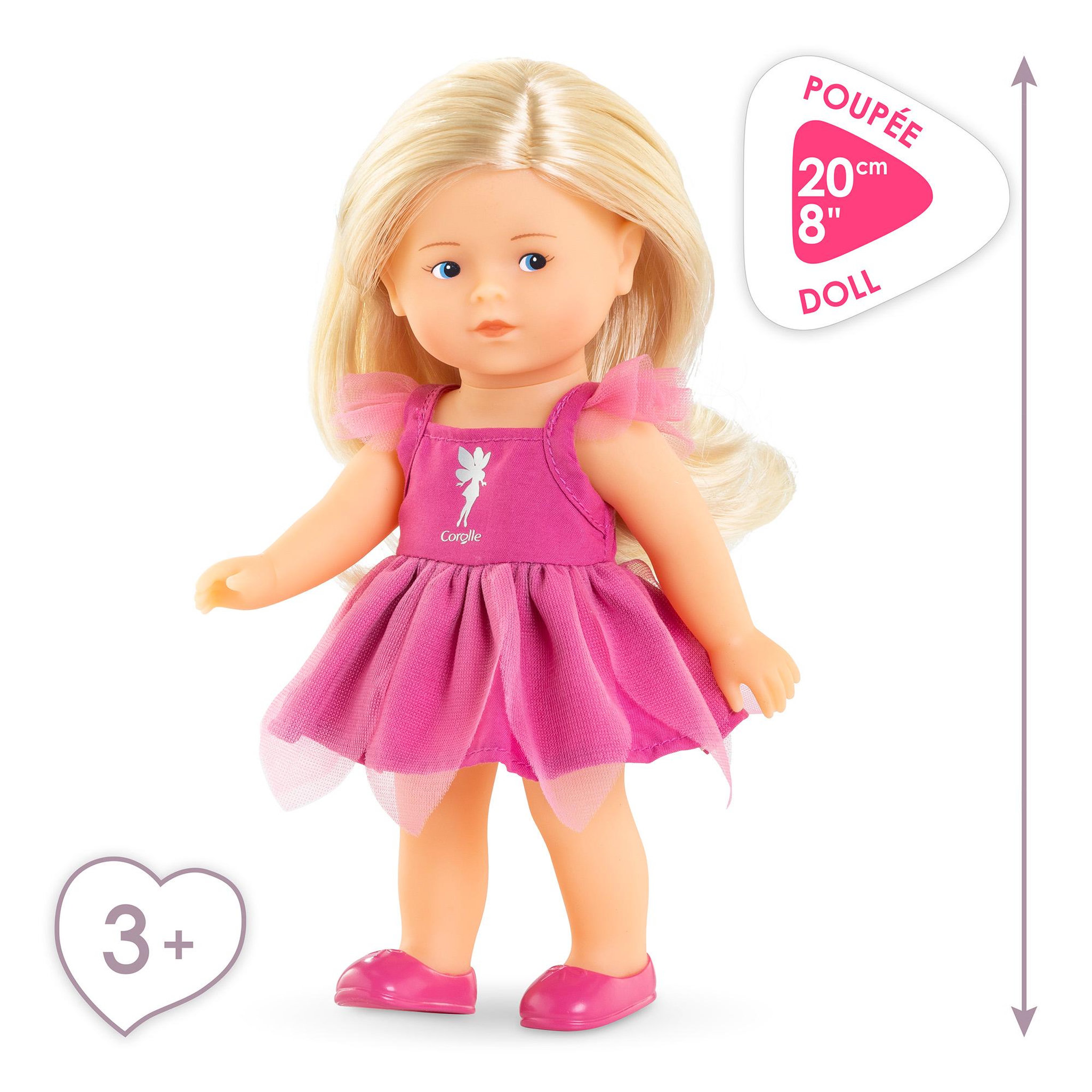 Voir la diapositive 5 : Corolle Coffret Poupée Mini Corolline Rosy Fée