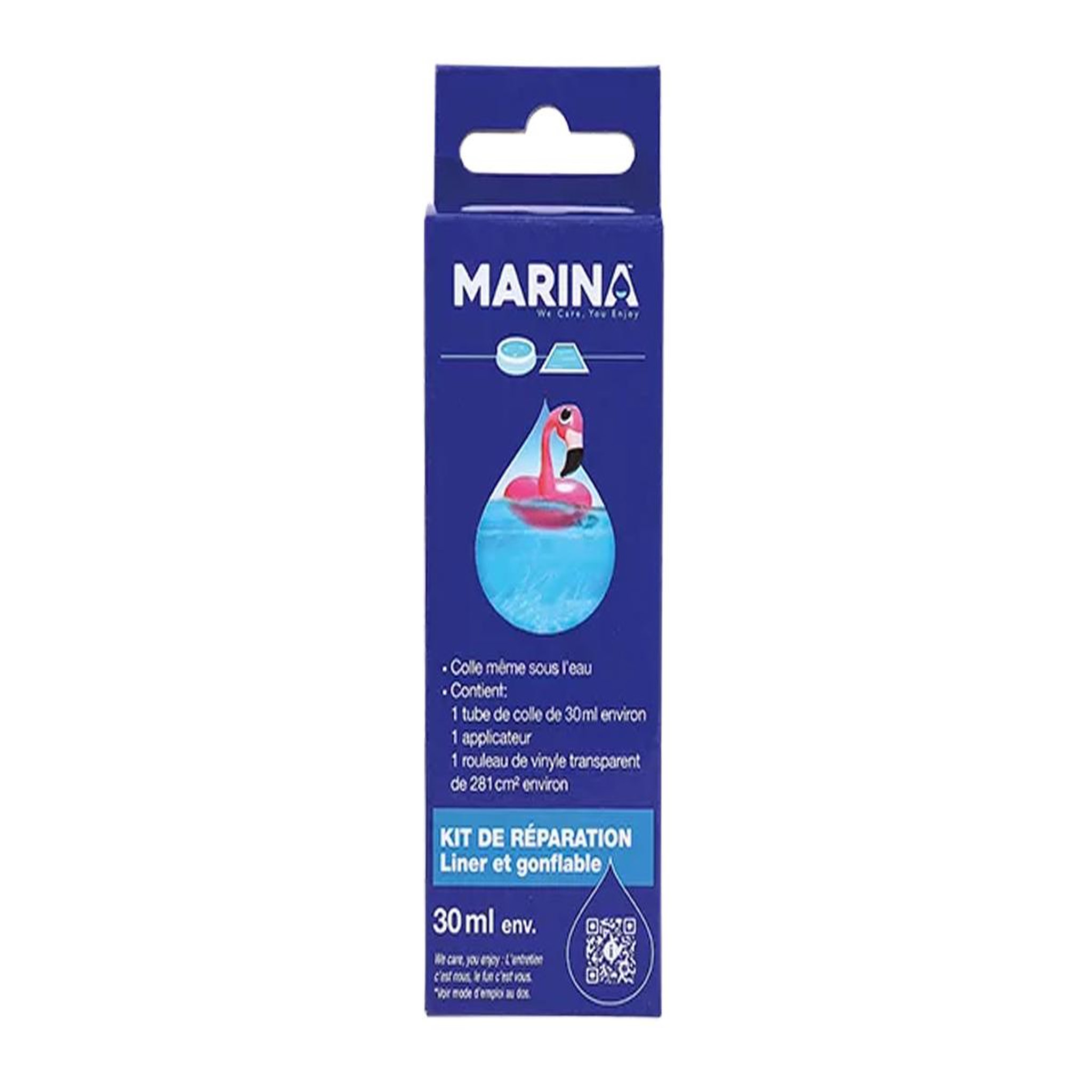 Voir la diapositive 2 : MARINA Kit réparation pour liner et gonflable - Marina