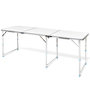 Voir la diapositive 1 : VIDAXL Table pliante de camping en aluminium avec hauteur ajustable