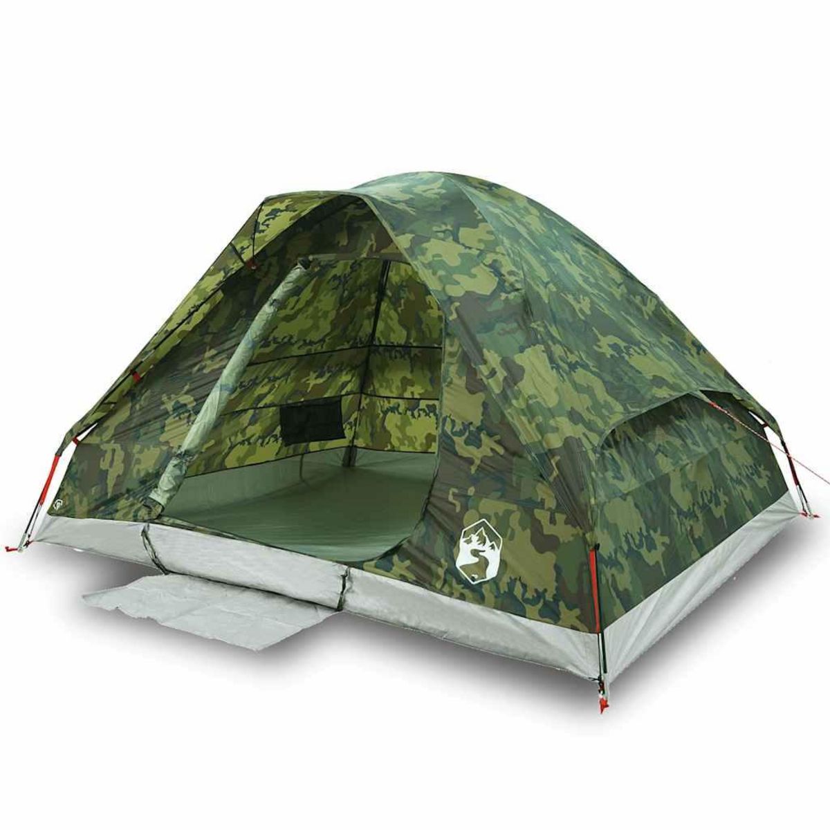 VIDAXL Tente de camping a dome 2 personnes camouflage impermeable