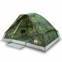 Voir la diapositive 2 : VIDAXL Tente de camping a dome 2 personnes camouflage impermeable
