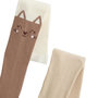 Voir la diapositive 2 : Petit Béguin Lot de 2 paires de collants enfant Chincha