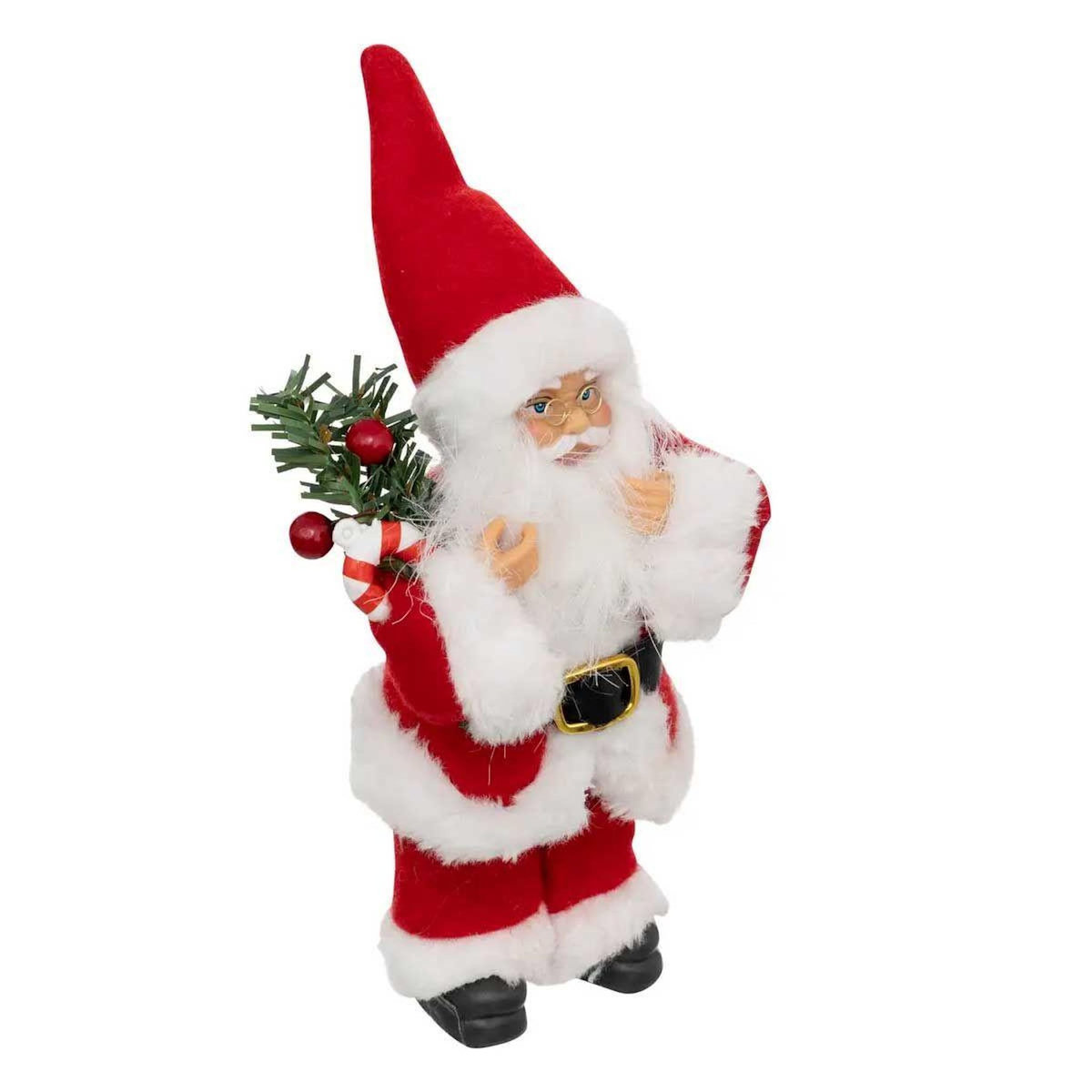 ATMOSPHERA Père Noël Déco  Halpa  18cm Rouge