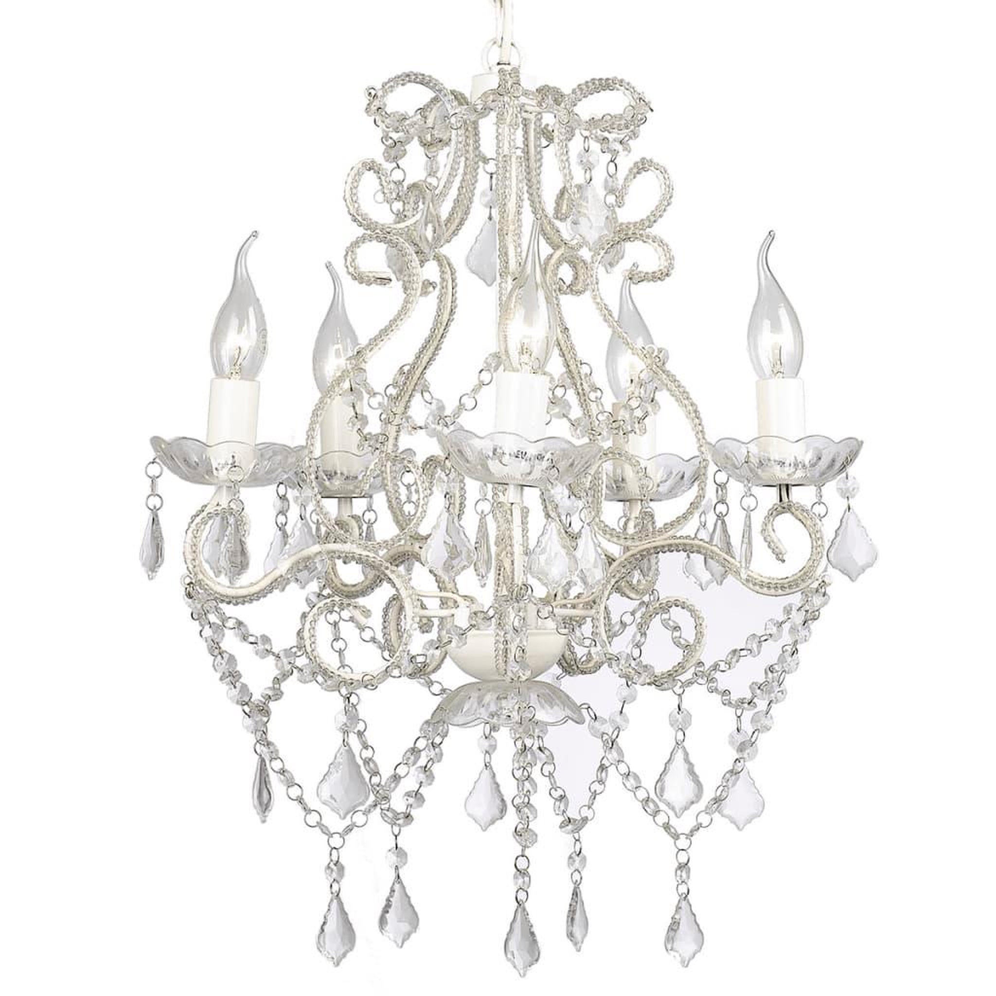 Voir la diapositive 4 : VIDAXL Chandelier avec 2800 cristaux E14