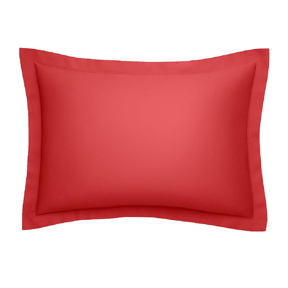 DODO Taie d'oreiller Harmonie Satin de coton coloris Pastèque