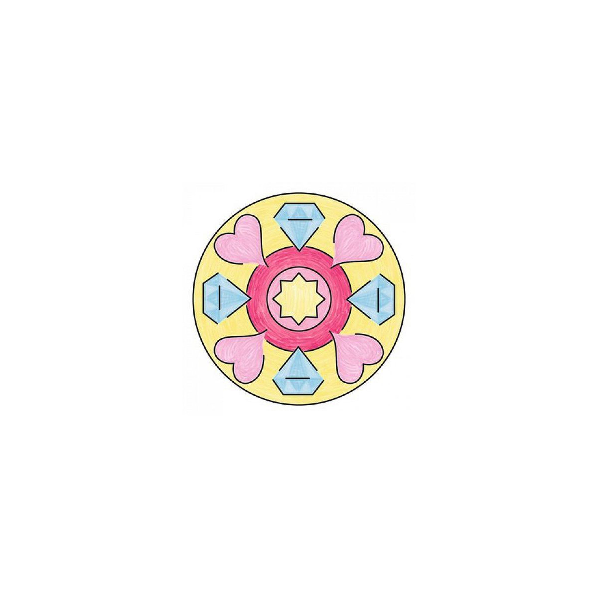 Voir la diapositive 4 : RAVENSBURGER Mandala - midi - unicorn