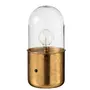 Paris Prix Lampe à Poser Design en Verre  Bulb  41cm Or