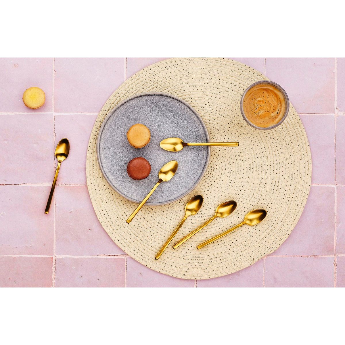 BJORN Ménagère 24 pièces OLAF - Gold