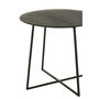 Voir la diapositive 5 : Paris Prix Table d'Appoint en Teck  Lucille  45cm Noir