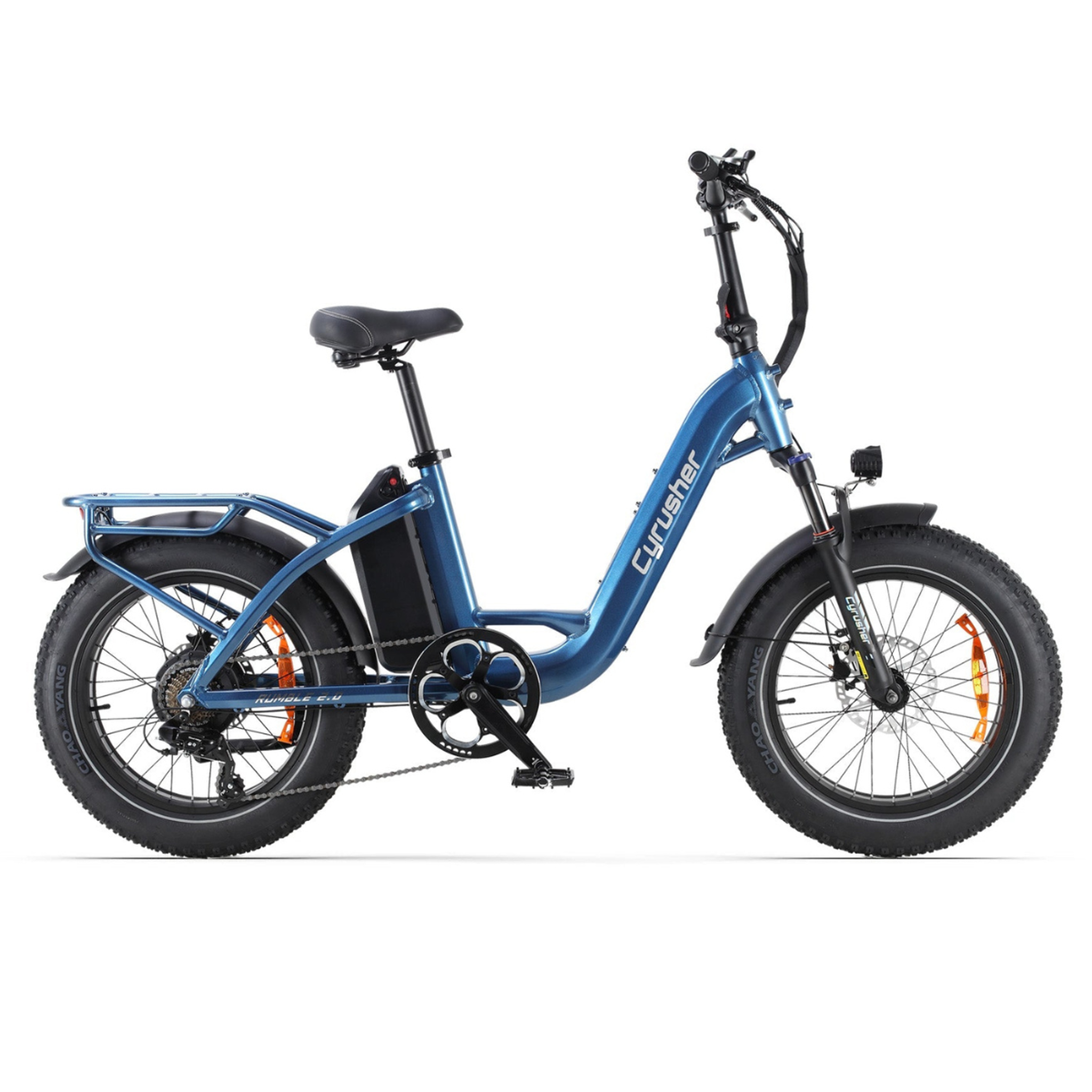 Voir la diapositive 1 : CYRUSHER Vélo électrique urbain Cyrusher Rumble 2.0