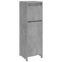 Voir la diapositive 2 : VIDAXL Armoire de salle de bain Gris beton 30x30x95 cm Bois ingenierie