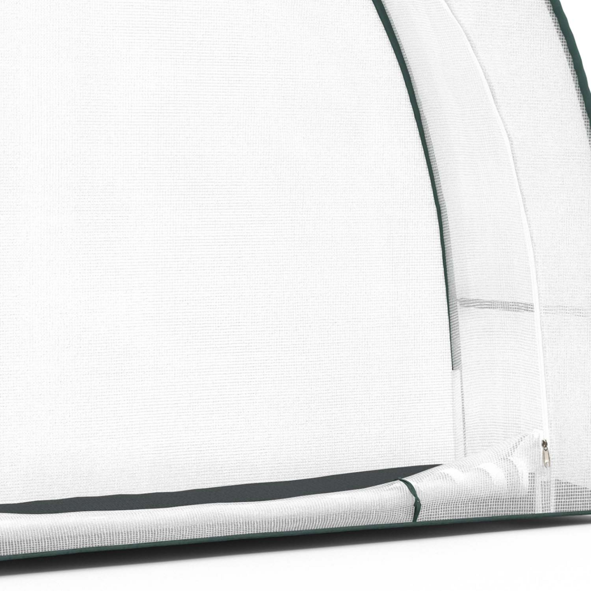 ID MARKET Serre d'hivernage demi lune 300 x 80 x 220 cm balcon et terrasse