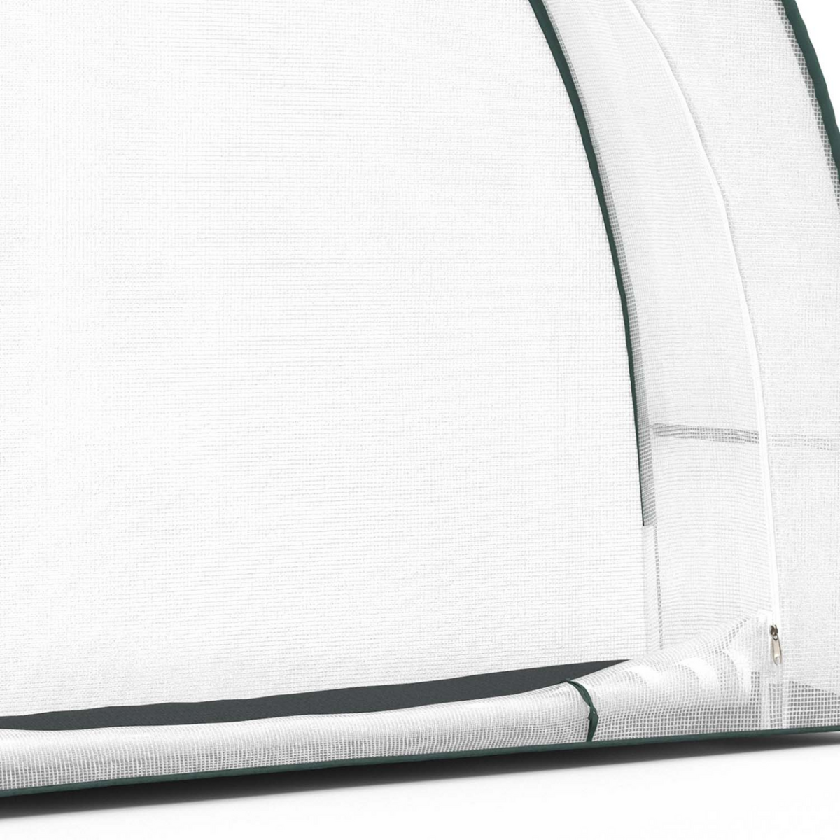 ID MARKET Serre d'hivernage demi lune 300 x 80 x 220 cm balcon et terrasse