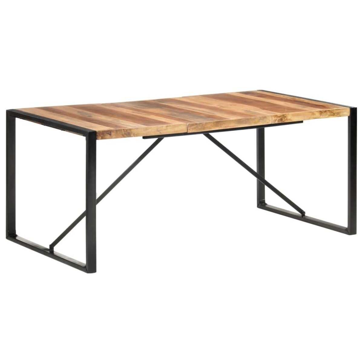 VIDAXL Table de salle a manger 180x90x75 cm Bois solide