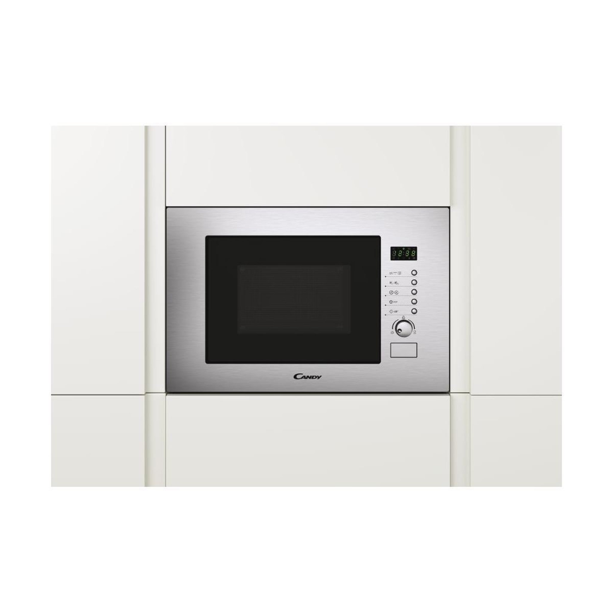 Voir la diapositive 3 : Candy Four à micro-ondes encastrable avec grill candy mic20gdfx 20 l 800 w acier inoxydable