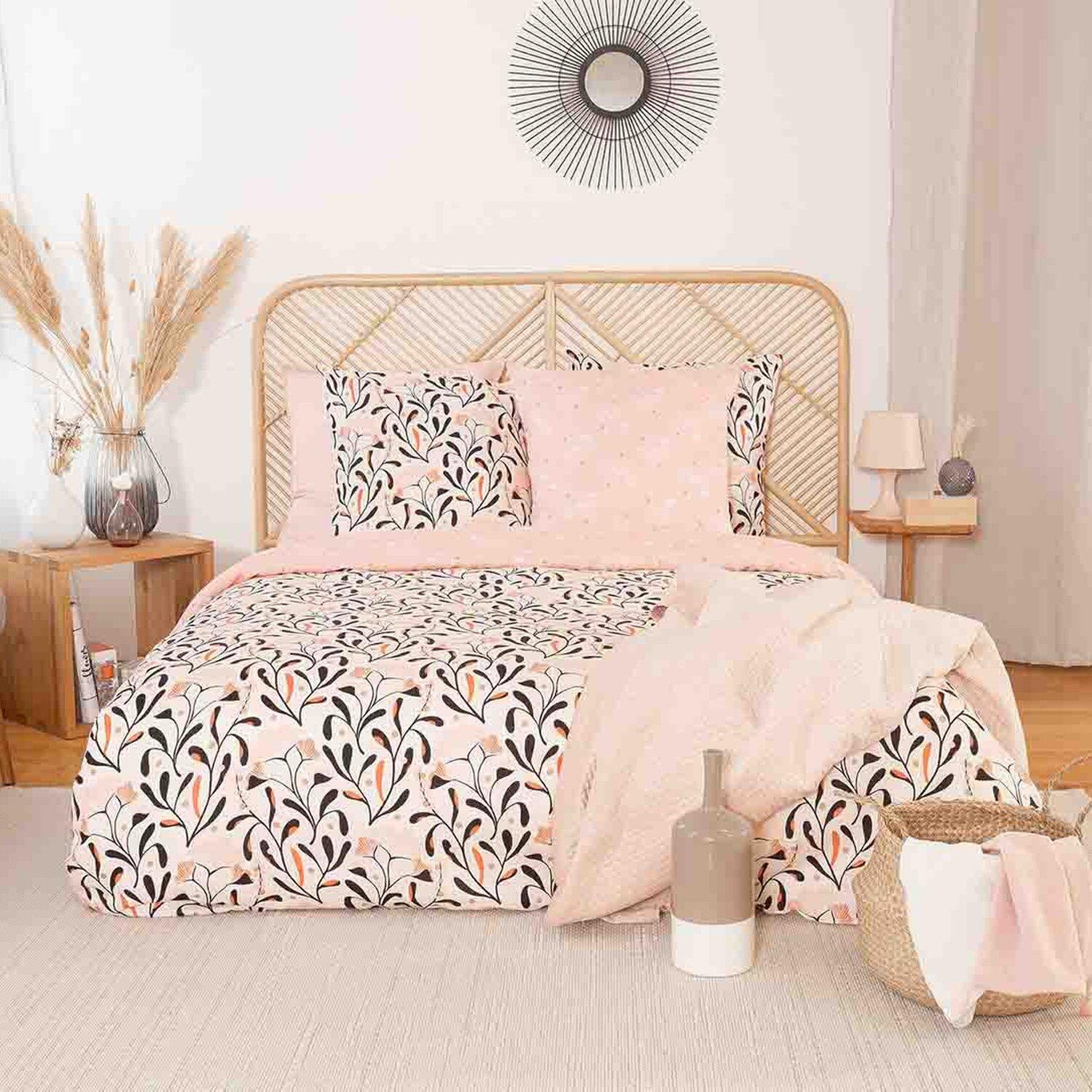 Voir la diapositive 6 : Home collection Parure housse de couette 100% satin de coton bio 78fils joy