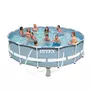 INTEX Kit piscine tubulaire Prism 4,57 x H1,07m