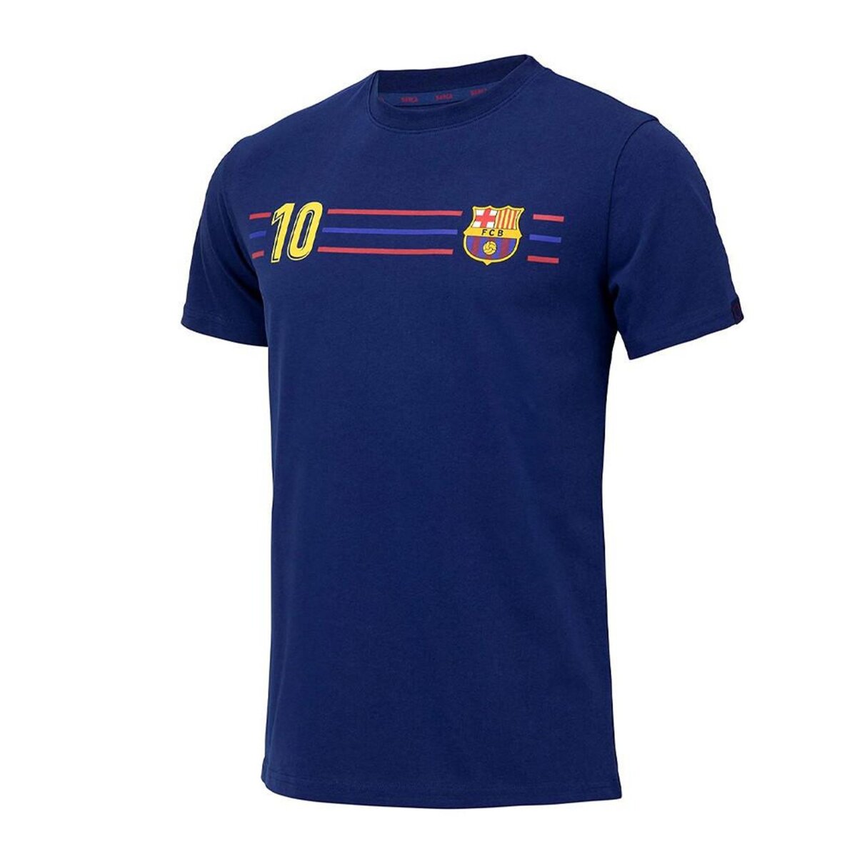  Messi T-shirt Marine Homme FC Barcelone