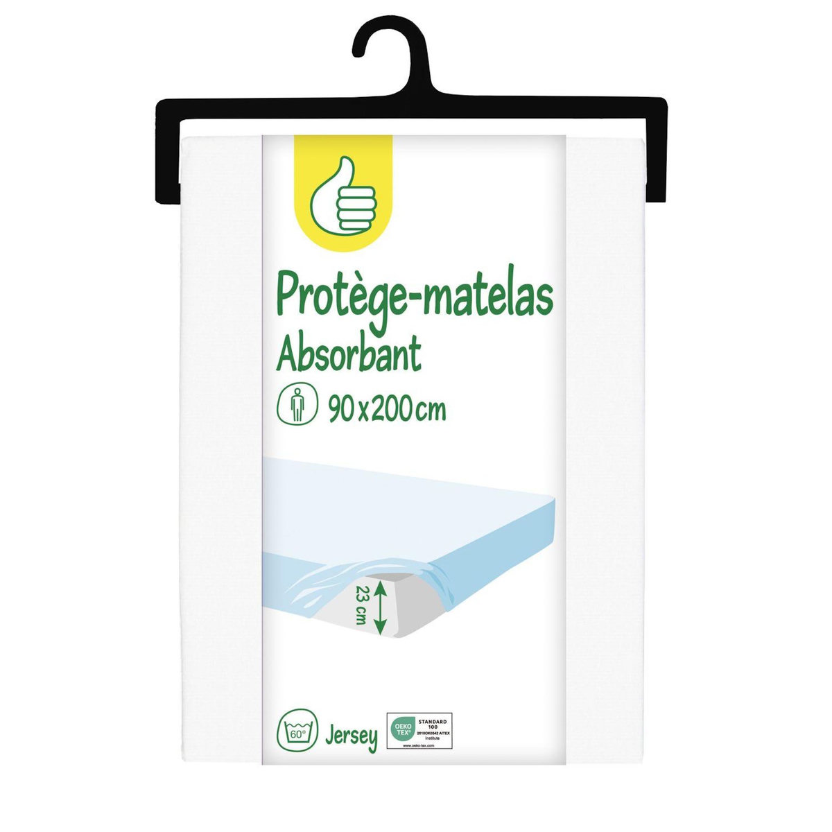 Protège matelas absorbant en jersey
