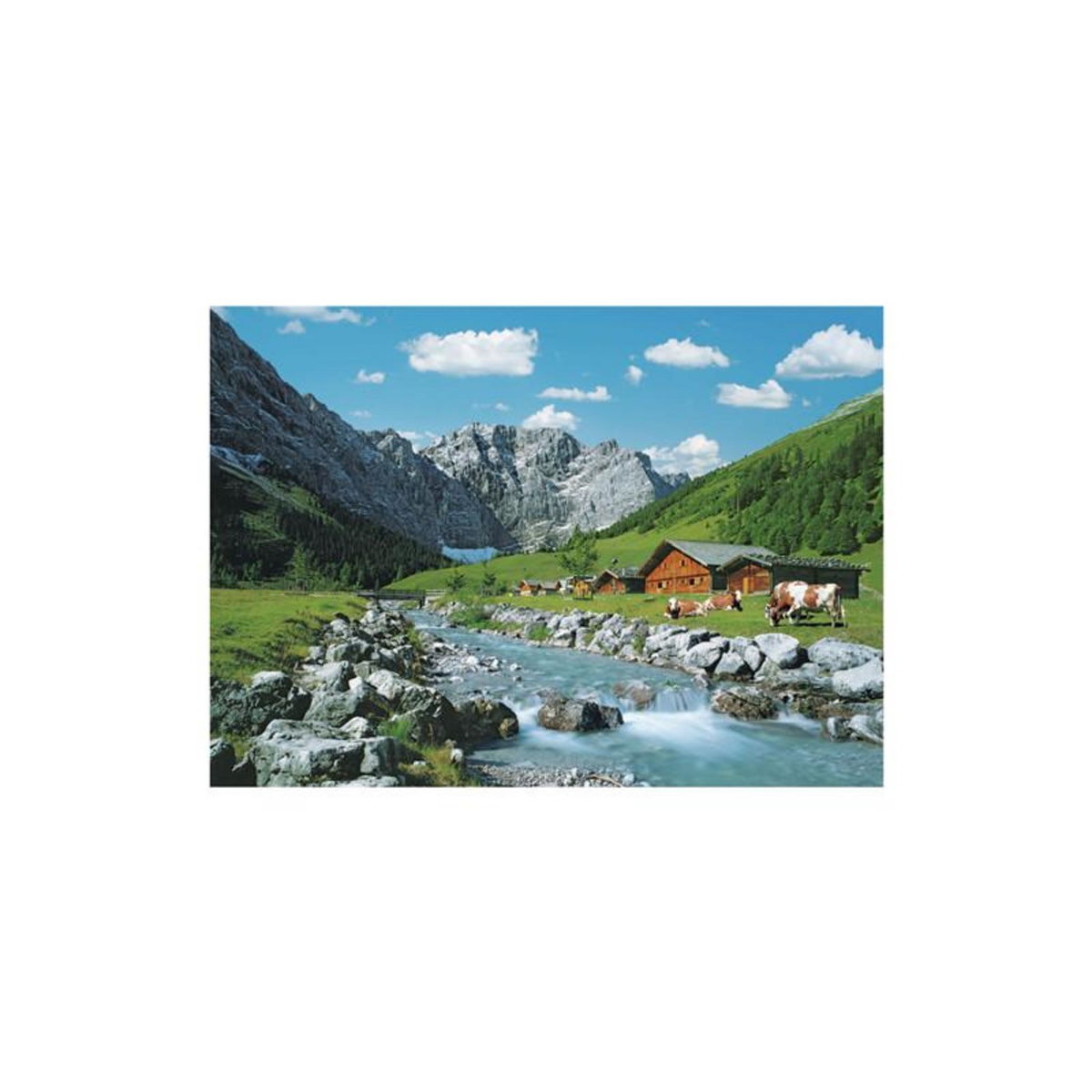 RAVENSBURGER Ravensburger - Jigsaw puzzle Karwendel Mountains Austria, 1000 pcs. 120006497
