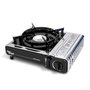 Voir la diapositive 3 : ALPENTECH Réchaud à gaz INOX 2200W MONT BLANC + 8 Cartouches de gaz Camping ALPEN