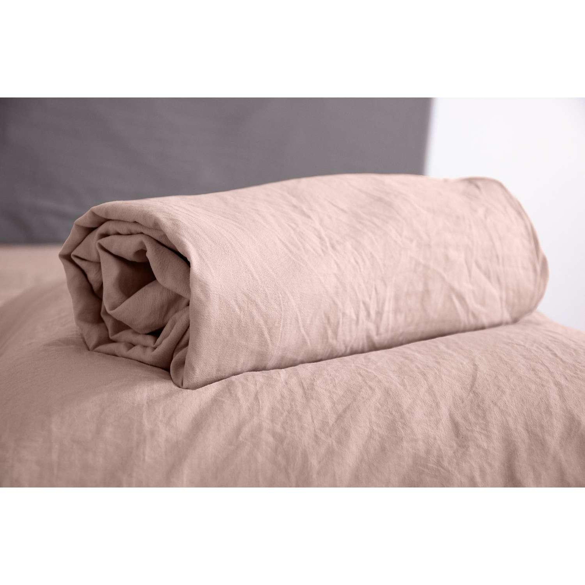 Voir la diapositive 2 : COTE DECO Drap housse - 100% microfibre lavée