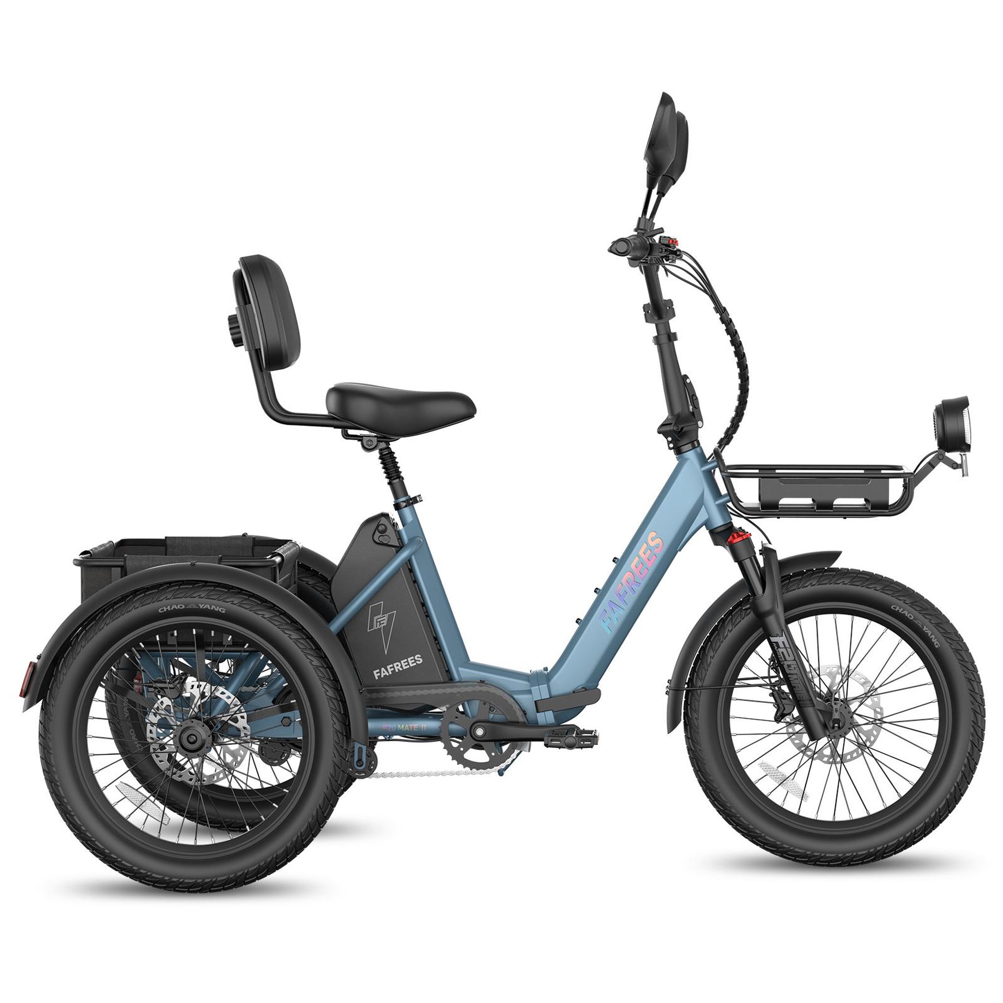 Voir la diapositive 1 : FAFREES Tricycle électrique fafrees f20 mate ii 25 ah