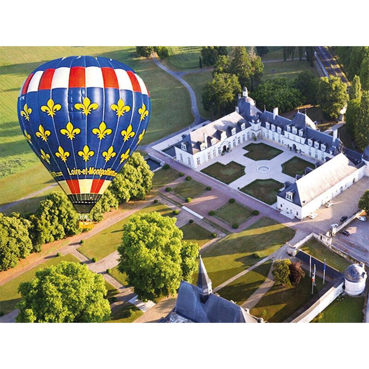 Smartbox Vol en montgolfière au-dessus de la Touraine - Coffret Cadeau Sport & Aventure