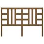 Voir la diapositive 4 : VIDAXL Tete de lit Marron miel 146x4x100 cm Bois massif de pin