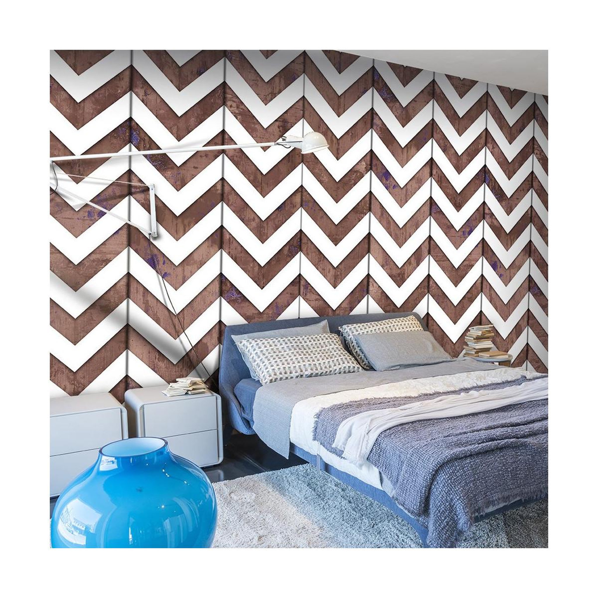 Paris Prix Papier peint  cinnamon waves  50x1000cm