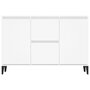 Voir la diapositive 5 : VIDAXL Buffet blanc 104x35x70 cm bois d'ingenierie
