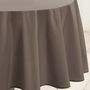 Voir la diapositive 2 : Paris Prix Nappe Ronde Antitache  Essentiel  180cm Taupe