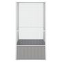 Voir la diapositive 4 : VIDAXL Cage a oiseaux Gris 111x107x211,5 cm Acier galvanise