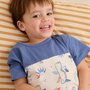 Voir la diapositive 6 : Petit Béguin Ensemble enfant t-shirt et pantalon en gaze de coton Mexico